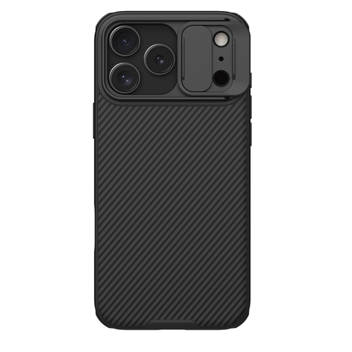  Apple iPhone 17 Pro Max fekete Nillkin CamShield PRO tok