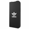 iPhone 13 Pro Max Adidas OR Booklet Case BASIC tok fekete-fehér - 1. kép