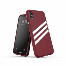 iPhone X/XS Adidas OR Moulded PU velúr bordó tok