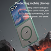 Samsung Galaxy Z Flip7 Green Techsuit HaloFrost II MagSafe tok - 2. kép