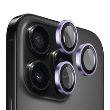 iPhone 14 Pro / iPhone 14 Pro Max Purple Blueo - Original Metal Frame Lencsevédő (3 darabos csomag)