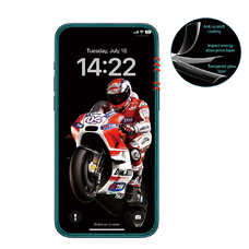 iPhone 15 Pro Max Fekete ANANK - 3D Törésgátló Képernyővédő üvegfólia