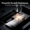 iPhone 16 Pro Max - ANANK - 3D 1X Megerősített Ívelt Képernyővédő - Átlátszó üvegfólia - 3. kép