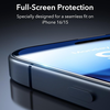 iPhone 16 Pro Max - ANANK - 3D 1X Megerősített Ívelt Képernyővédő - Átlátszó üvegfólia - 4. kép