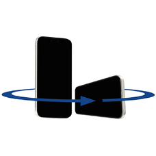 iPhone 14 Pro Max - ANANK 2.5D 360° Privát Képernyővédő - Átlátszó