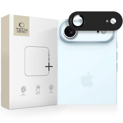 iPhone 17 Air Tech-protect Camfull Fit+ fekete kameravédő iPhone 17 Air Tech-protect Camfull Fit+ fekete kameravédő