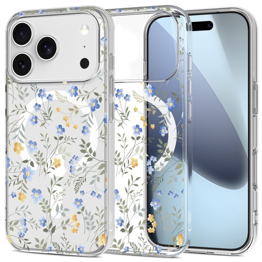 iPhone 17 Pro Tech-protect Flexair Magsafe Tavaszi virágok tok iPhone 17 Pro Tech-protect Flexair Magsafe Tavaszi virágok tok