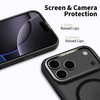 iPhone 17 Pro Max Tech-protect Magedge Magsafe tok matt fekete/fémes szürke - 0. kép
