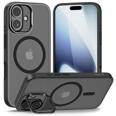 iPhone 17 Tech-protect Magstand Magsafe tok Matt Fekete