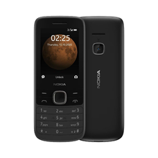 Nokia 225 4G Dual Sim 128MB fekete mobiltelefon