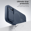 iPhone 17 Pro Max Suritch MagSafe ütésálló tok kihajtható állvánnyal és kameravédővel kék - 4. kép