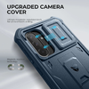 Samsung Galaxy A36 Dexnor 360 ütésálló tok kihajtható állvánnyal és kameravédővel kék - 3. kép