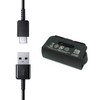 Samsung USB Type-C adatkábel (EP-DG970BBE), 480Mbps, 2.1A, 1m - Fekete (Bulk csomagolás) - 1. kép