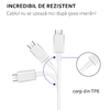 Samsung - Adatkábel (EP-DG970BWE) - USB to Type-C, Gyors töltés 2.1A, 1m - Fehér (Tömeges csomagolás) - 0. kép