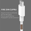 Samsung Data Cable EP-DG977BWE - Type-C to Type-C, Szupergyors töltés, 100W, 1m - fehér (Ömlesztett csomagolás) - 1. kép