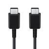 Samsung - Adatkábel (EP-DA705BBEGWW) - USB-C to Type-C Gyors Töltés 3A, 1m - Fekete (Csomagolás nélküli) - 0. kép