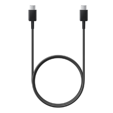 Samsung - Adatkábel (EP-DA705BBEGWW) - USB-C to Type-C Gyors Töltés 3A, 1m - Fekete (Csomagolás nélküli)
