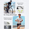 Havit Wireless Earbuds (OWS915) - Mikrofonos, Bluetooth 5.4, TWS, ENC, IPX5, USB-C, 1000mAh, Havit Life App - Szürke - 4. kép