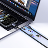 Ugreen L532 Type-C USB kábel, 1m, Szürke - 4. kép