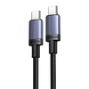 Ugreen L528 USB-C-USB-C kábel, 240W, 2m, szürke - 0. kép