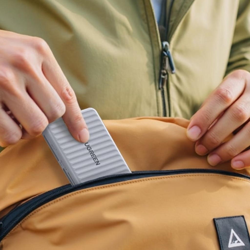 USB-C Kártyaolvasó Ugreen CM868 2xSD 1xTF 170Mbps (Szürke), - 5