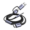 Ugreen CM772 hangkártya, USB-C 3,5 mm-es + USB-C/A adapter - 0. kép