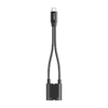 Ugreen CM821 hangkártya USB-C 2x USB-C-re (fekete) - 0. kép