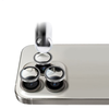  iPhone 17 Pro/17 Pro Max átlátszó Edzett üveg Tel Protect Titanium Lens 99% AR kamera védelem (3 darab lencse) üvegfólia - 1. kép