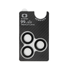 Tempered glass Tel Protect Titanium Lens 99% AR Aramid Series on camera for Iphone 16 Pro/16 Pro Max (lens 3 pcs) - 0. kép