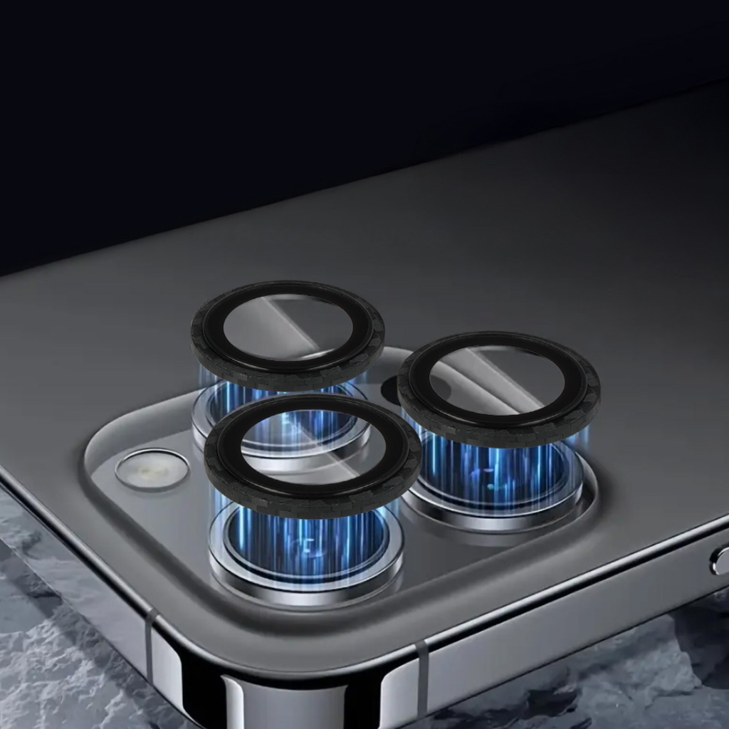  iPhone 17 Templált üveg Tel Protect 3D Lens Aramid sorozat kamerára (lencse 2 darab) üvegfólia - 9