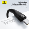 USB-C to 3 x USB-C Kábel Baseus Flash Series III 3in1, 100W, 5A, 1.5m, Fekete P10377503111-00 - 3. kép