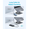 USB-C Hub Anker, 1 x USB-A 3.0 - 2 x USB-A - 3 x USB-C - 2 x HDMI - 1 x RJ45 - 1 x SD, Fekete A83A2G11 - 3. kép