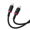 USB-C to USB-C kábel Baseus Dura sorozat, 100W, 5A, 1m, Piros - 1. kép