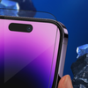 iPhone 15 Pro Fekete Blueo - Törésálló Üveg üvegfólia - 3. kép