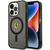 iPhone 14 Pro Ferrari Translucent Magsafe fekete tok thumbnail