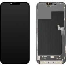 LCD kijelző modul MP Apple iPhone 13 Pro Max-hoz, Soft OLED FHD 120Hz IC áthelyezhető verzió, utángyártott, fekete