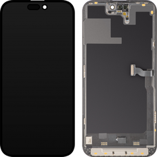 LCD Kijelzőmodul MP Apple iPhone 14 Pro Max-hoz, Soft OLED FHD 120Hz Diagnosztikai verzió, utángyártott, fekete