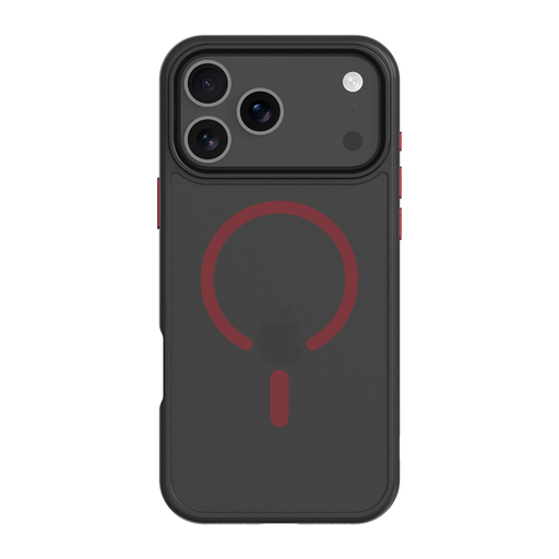  iPhone 17 Pro Max Fekete/Piros Tactical MagForce Hyperstealth 2.0 tok