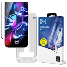 Apple iPhone 17 Air edzett üveg 3MK HardGlass Max applikátorral üvegfólia