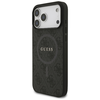 iPhone 17 Pro Max Guess 4G Ring Classic Logo MagSafe tok fekete - 0. kép