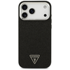 iPhone 17 Pro Max Guess Glitter Triangle Logo MagSafe fekete tok - 1. kép