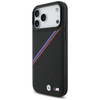 iPhone 17 Pro Max BMW M Tricolor Metal Logo MagSafe fekete tok - 0. kép