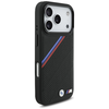 iPhone 17 Pro BMW M Tricolor Metal Logo MagSafe tok fekete - 1. kép