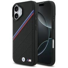 iPhone 17 BMW M Trikolor Metal Logo MagSafe tok fekete