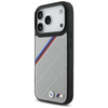 iPhone 17 Pro BMW M Tricolor Metal Logo MagSafe tok szürke - 0. kép