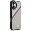 iPhone 17 BMW M Tricolor Metal Logo MagSafe tok szürke - 2. kép