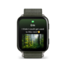 GARMIN Venu X1 moss titanium, moss comfortfit nylon band - 0. kép