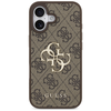 iPhone 17 tok Guess 4G Big Logo - barna tok - 1. kép