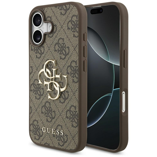 iPhone 17 tok Guess 4G Big Logo - barna tok
