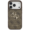 iPhone 17 Pro tok Guess 4G Big Logo barna tok - 1. kép